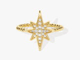 Diamond North Star Ring