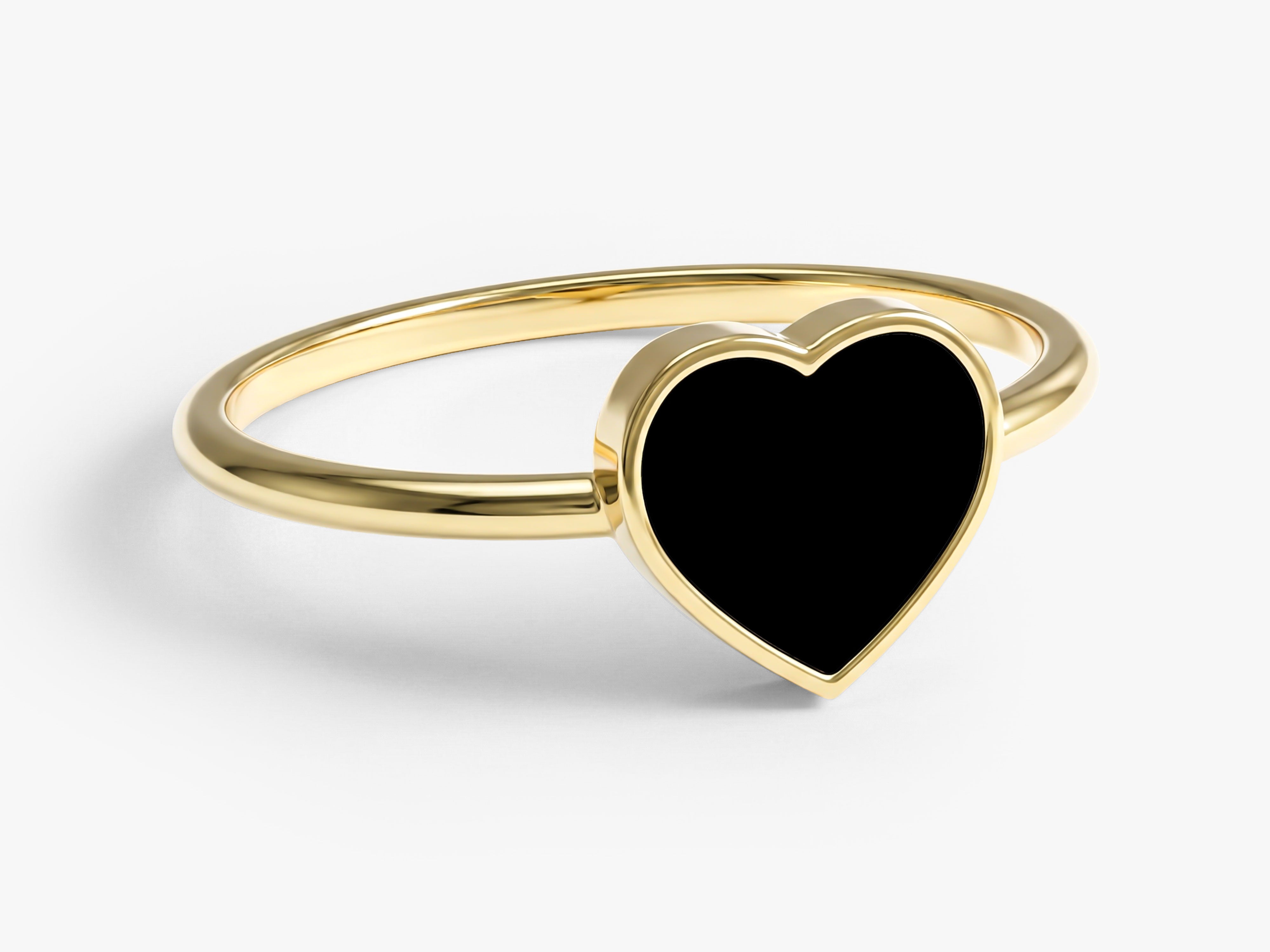 Black Heart Ring