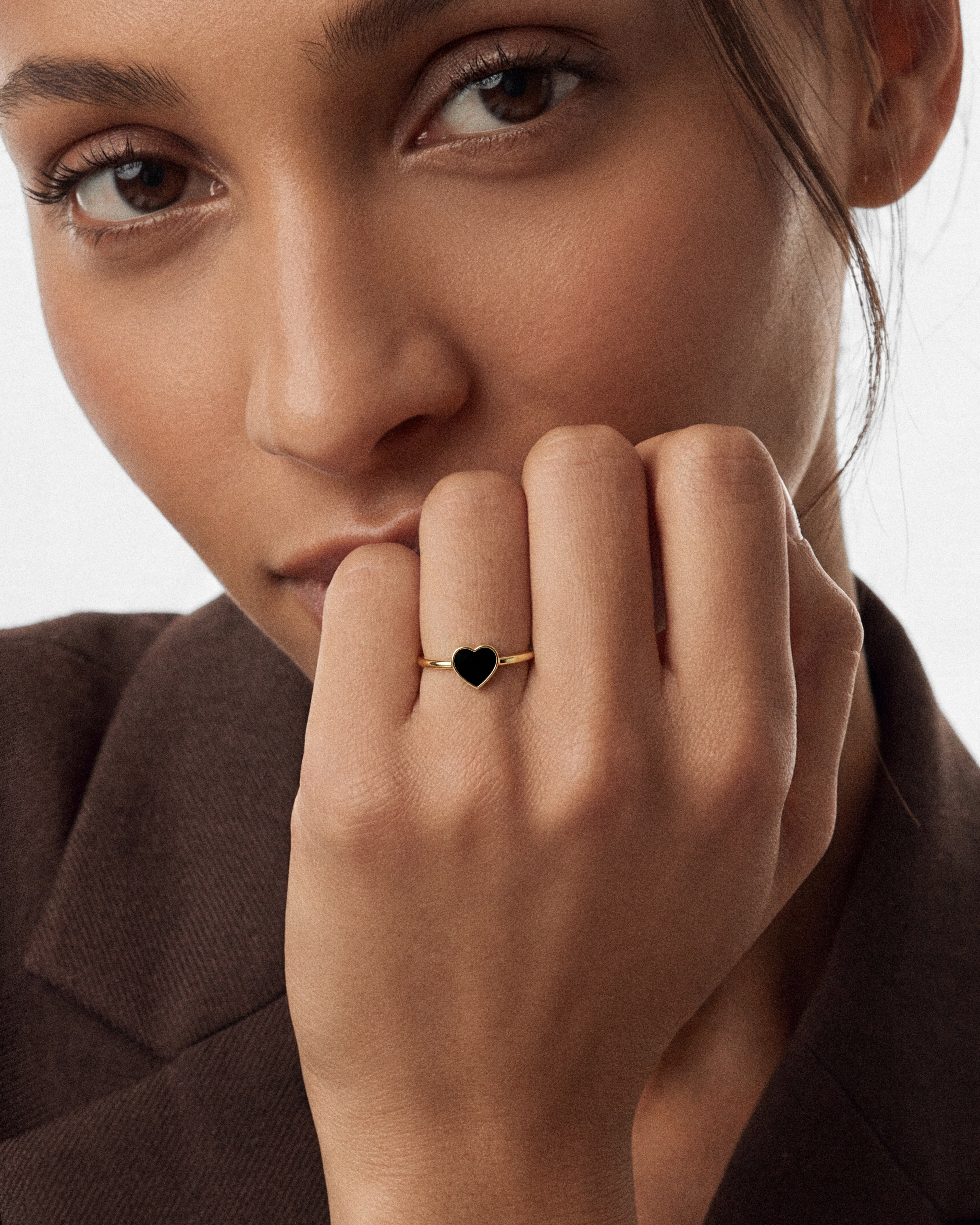 Black Heart Ring