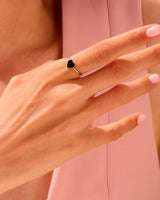 Black Heart Ring