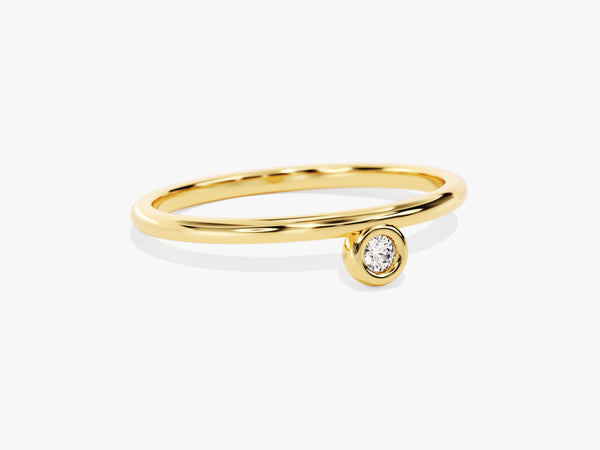 Solo Bezel Diamond Ring