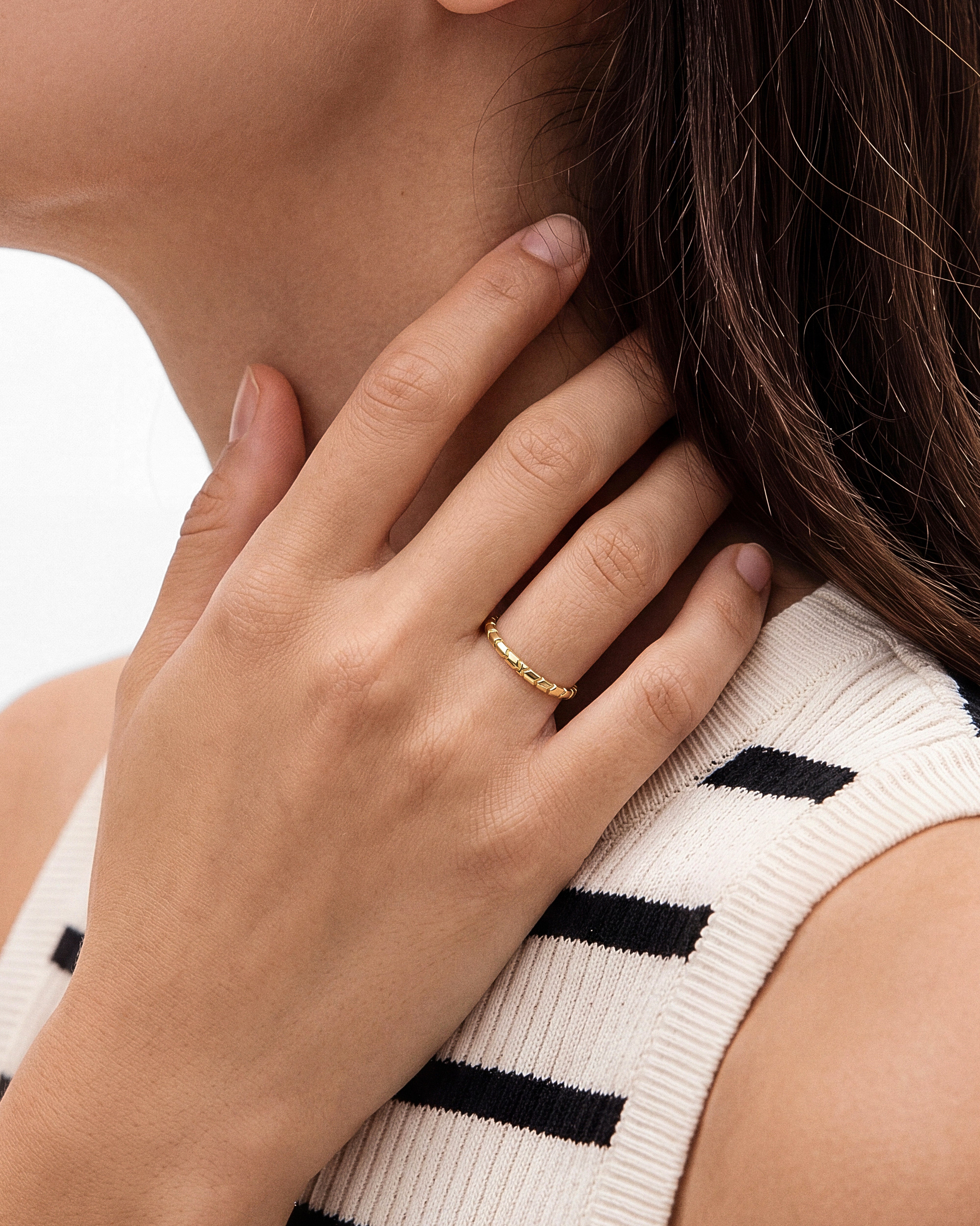 Thin Snake Ring