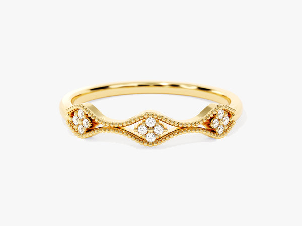 Trio Curved Ring