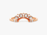 14k Gold Vintage Crown Diamond Ring