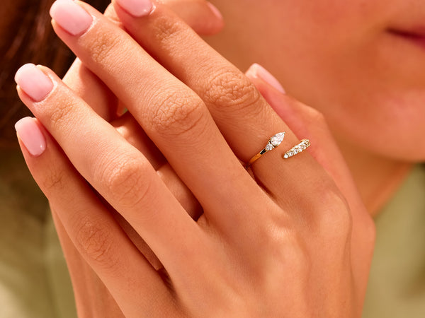 Open Snake Ring