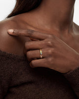 Bold Dome Multi Birthstone Ring