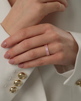 Baguette Birthstone Eternity Ring