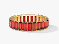 Baguette Birthstone Eternity Ring
