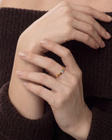 Baguette Multi Birthstone Ring
