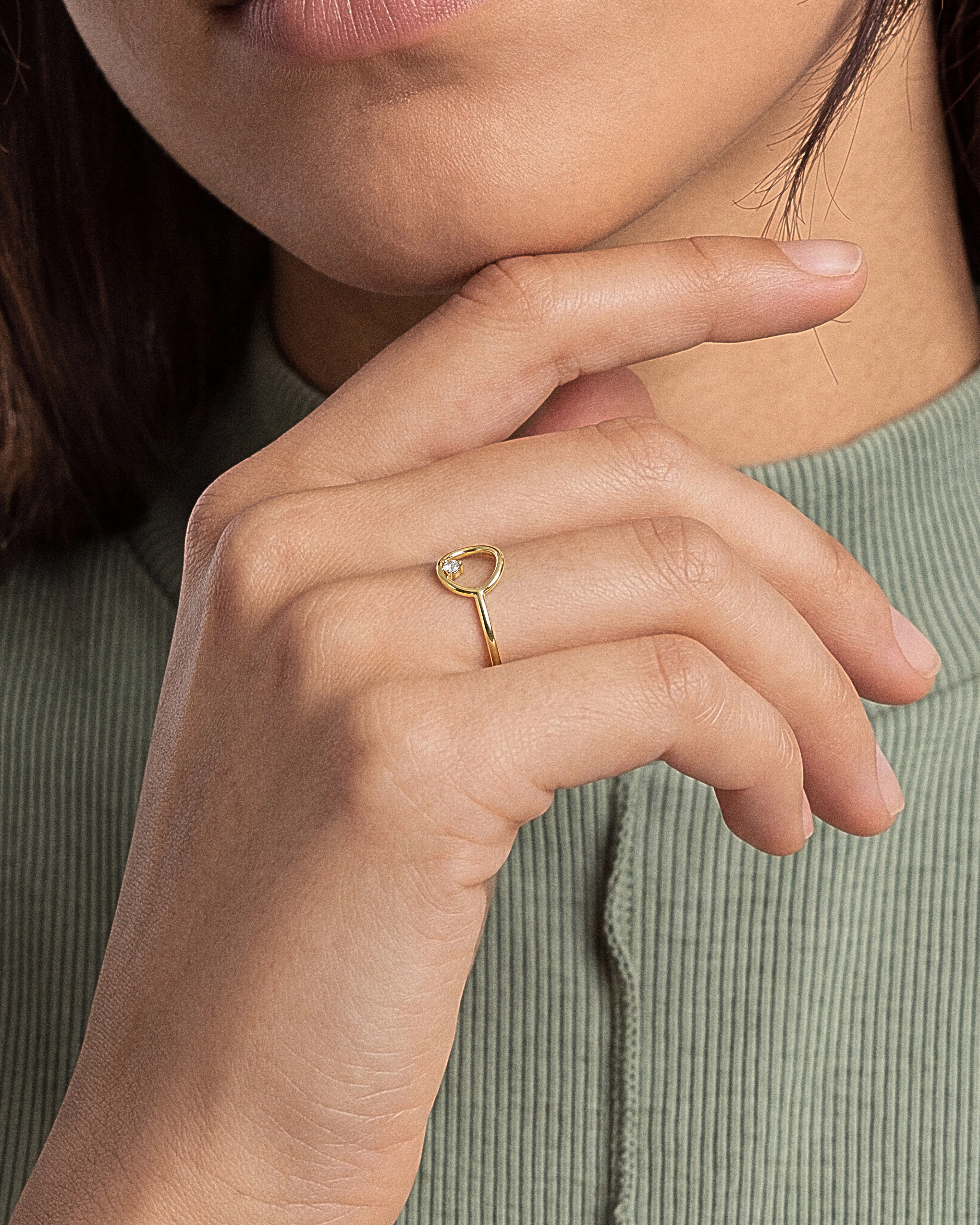 Open Circle Ring