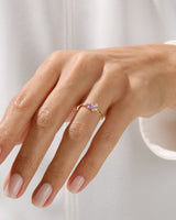 Cluster Birthstone Ring