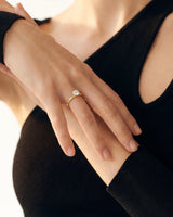 4-Prong Solitaire Round Cut Moissanite Engagement Ring (1.00 CT)