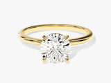 4-Prong Solitaire Round Cut Lab Grown Diamond Engagement Ring (1.50 CT)