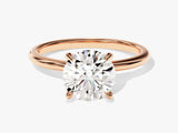 4-Prong Solitaire Round Cut Lab Grown Diamond Engagement Ring (2.00 CT)