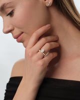 4-Prong Solitaire Oval Cut Moissanite Engagement Ring (1.50 CT)