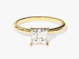 Princess Cut Solitaire Lab Grown Diamond Engagement Ring (1.00 CT)