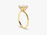 Princess Cut Solitaire Lab Grown Diamond Engagement Ring (1.50 CT)