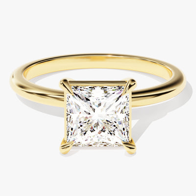 Princess Cut Solitaire Lab Grown Diamond Engagement Ring (1.50 CT)