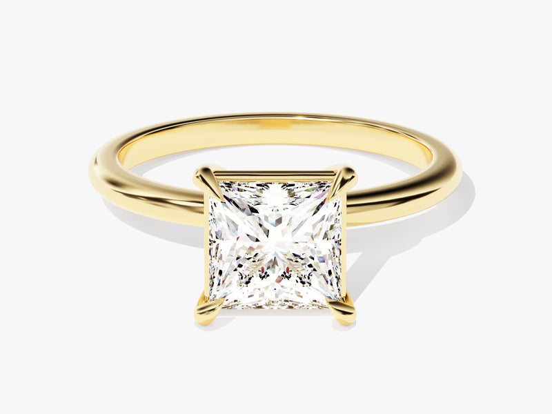 Princess Cut Solitaire Lab Grown Diamond Engagement Ring (1.50 CT)