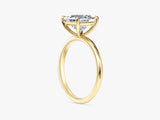 Princess Cut Solitaire Moissanite Engagement Ring (2.00 CT)