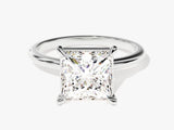 Princess cut diamond engagement ring from jewelry company
