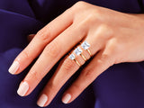 Princess Cut Solitaire Moissanite Engagement Ring (3.00 CT)