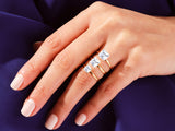 Diamond rings on hand, jewelry for women