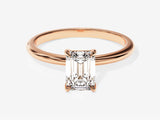 Emerald Cut Solitaire Diamond Engagement Ring (1.00 CT)