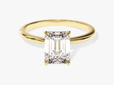 Emerald Cut Solitaire Diamond Engagement Ring (1.50 CT)