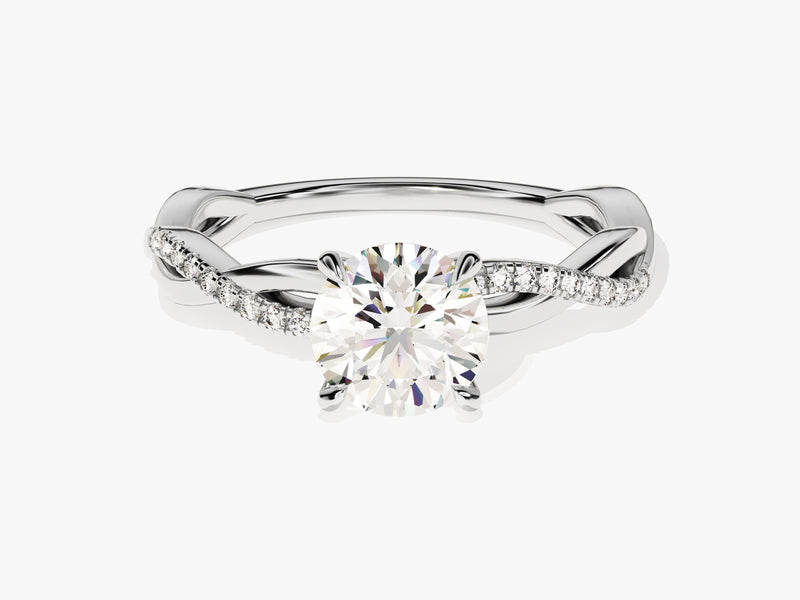 Twist Lab Grown Diamond Engagement Ring (1.00 CT)