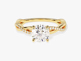 Twist Lab Grown Diamond Engagement Ring (1.00 CT)