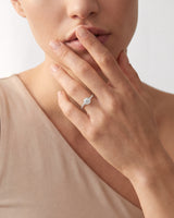 Twist Moissanite Engagement Ring (1.00 CT)
