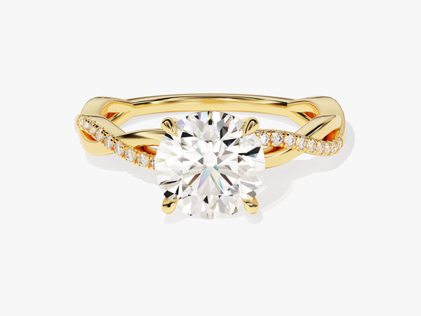 Twist Lab Grown Diamond Engagement Ring (1.50 CT)