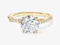 Twist Lab Grown Diamond Engagement Ring (1.50 CT)