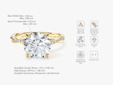 Twist Lab Grown Diamond Engagement Ring (3.00 CT)