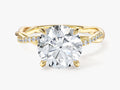 Twist Moissanite Engagement Ring (3.00 CT)