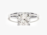 Cushion cut diamond engagement ring, fine jewelry