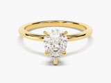 Pear Cut Solitaire Diamond Engagement Ring (1.50 CT)