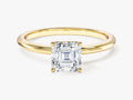 Asscher Cut Solitaire Moissanite Engagement Ring (1.00 CT)