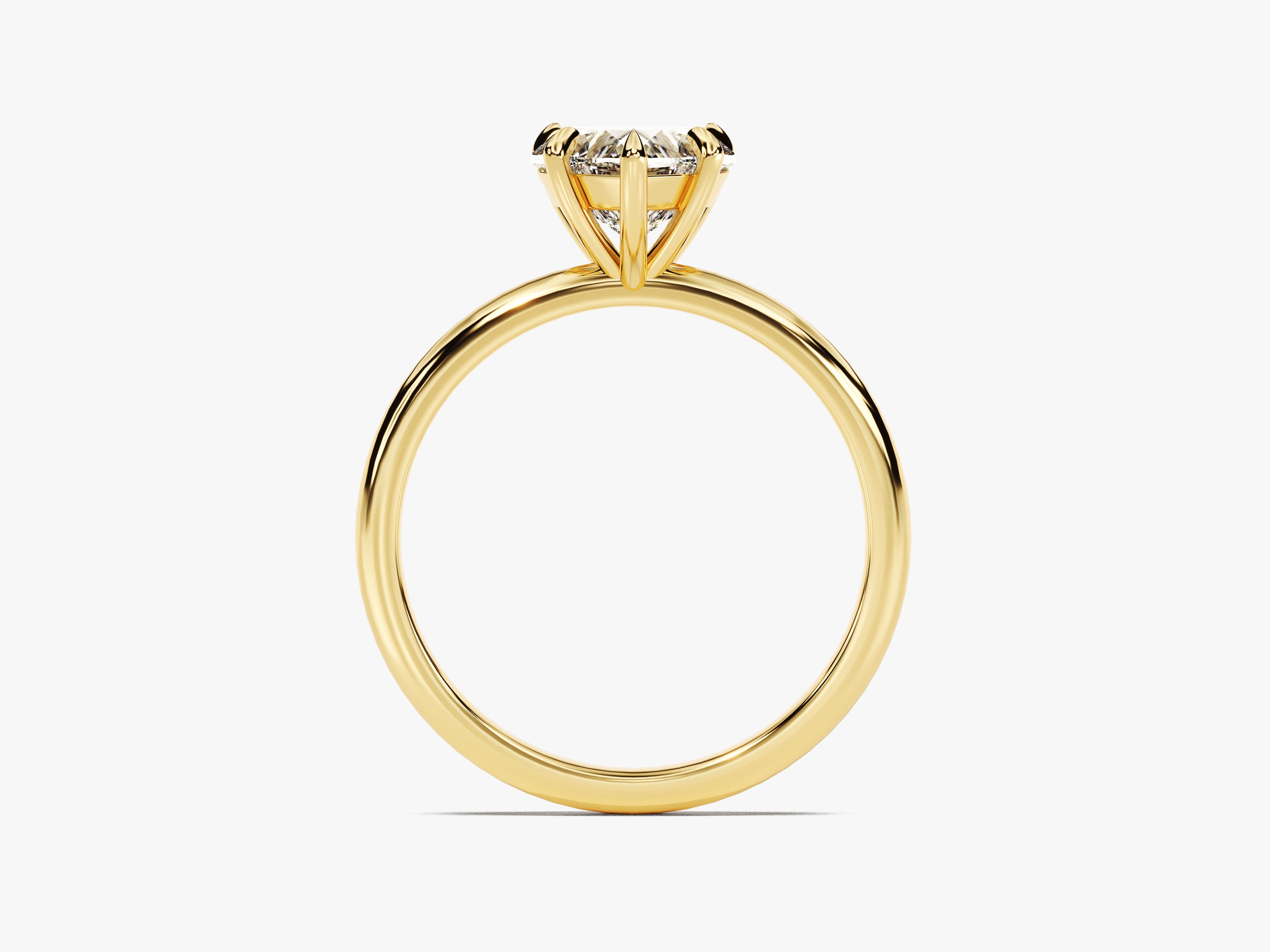 Heart Cut Solitaire Diamond Engagement Ring (1.50 CT)