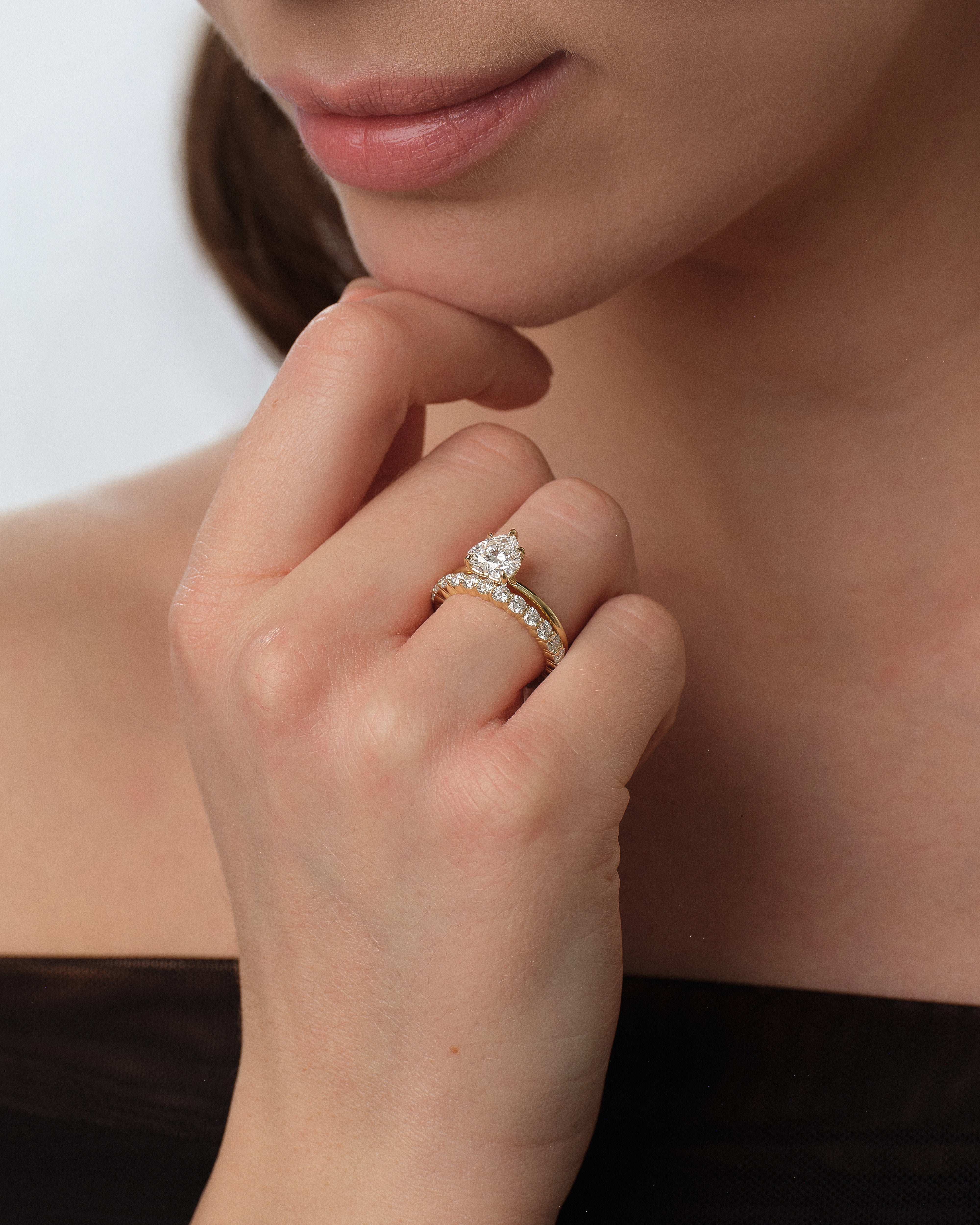 Heart Cut Solitaire Lab Grown Diamond Engagement Ring (1.50 CT)