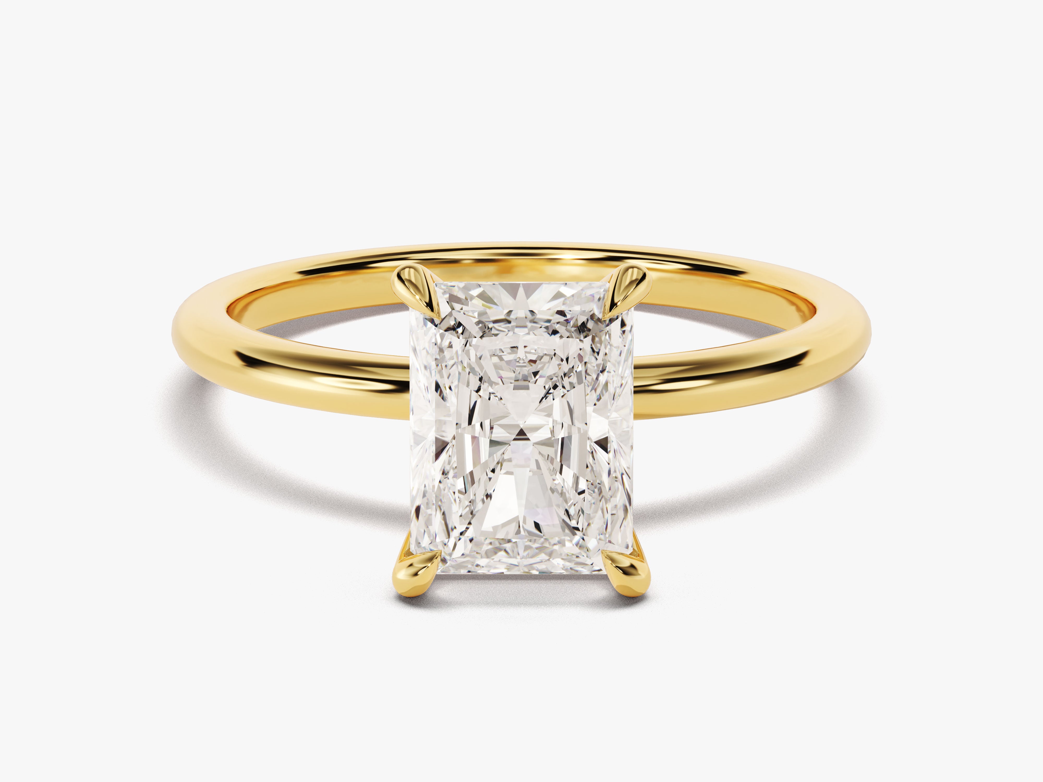 Radiant Cut Engagement Rings Collection | Eternate