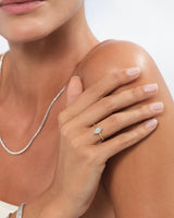 Marquise Cut Solitaire Lab Grown Diamond Engagement Ring (1.00 CT)