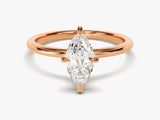 Marquise Cut Solitaire Diamond Engagement Ring (1.00 CT)