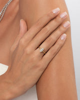 Marquise Cut Solitaire Lab Grown Diamond Engagement Ring (1.00 CT)