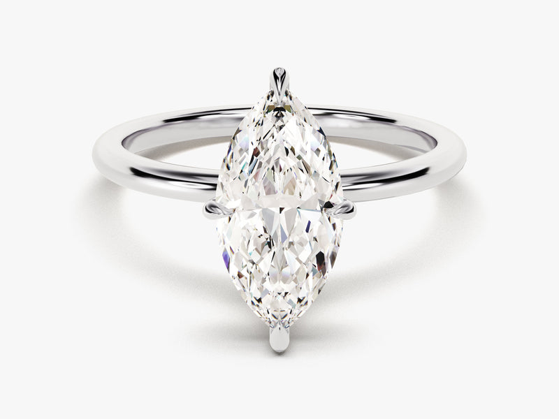 Marquise Cut Solitaire Diamond Engagement Ring (2.00 CT)