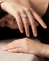 Round Halo Lab Grown Diamond Engagement Ring (1.50 CT)