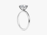 Hidden Halo Round Lab Grown Diamond Engagement Ring (1.50 CT)