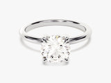 Hidden Halo Round Diamond Engagement Ring (1.50 CT)