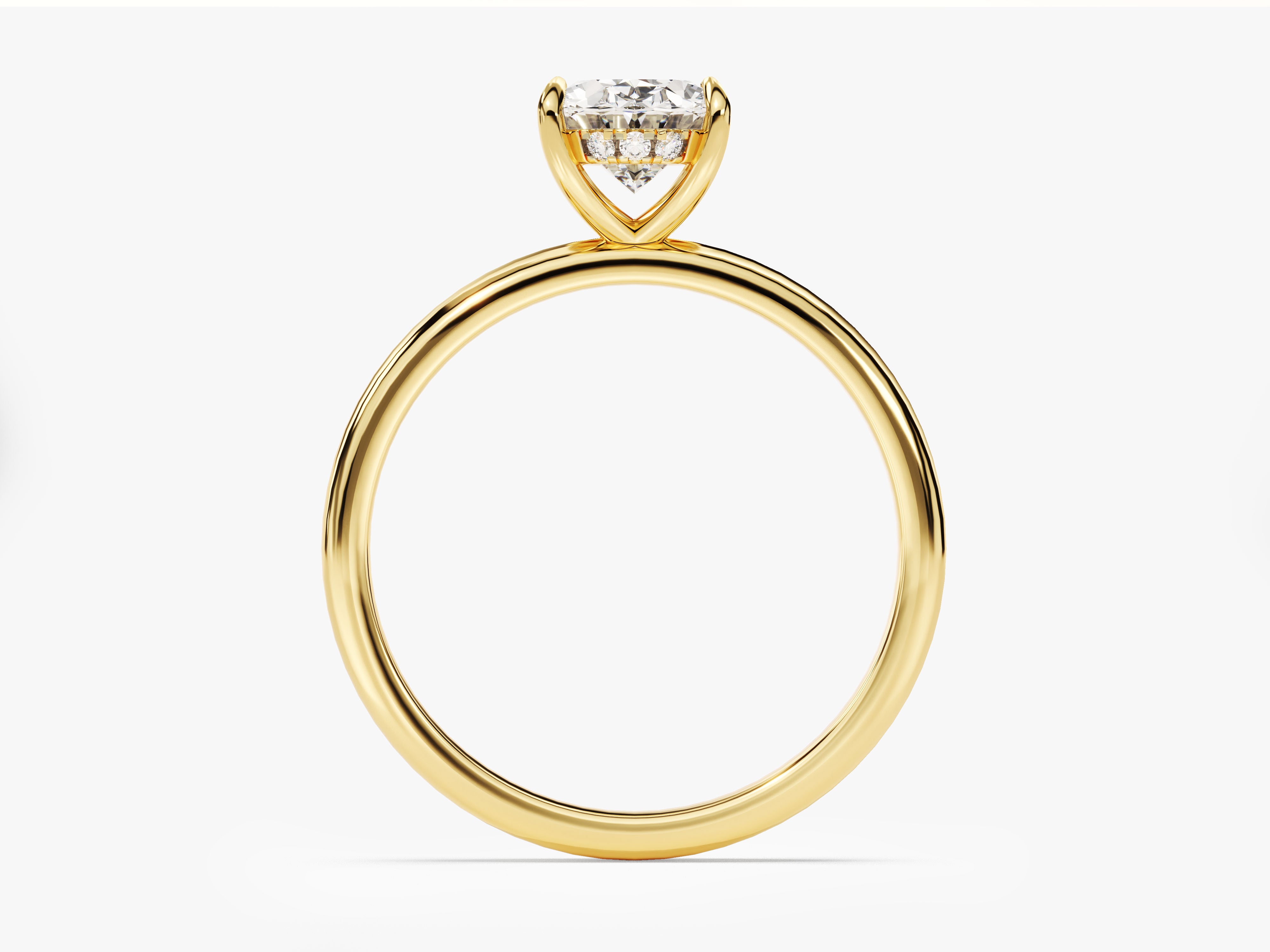 Gold diamond ring, fine jewelry, engagement ring, wedding ring, luxury gift